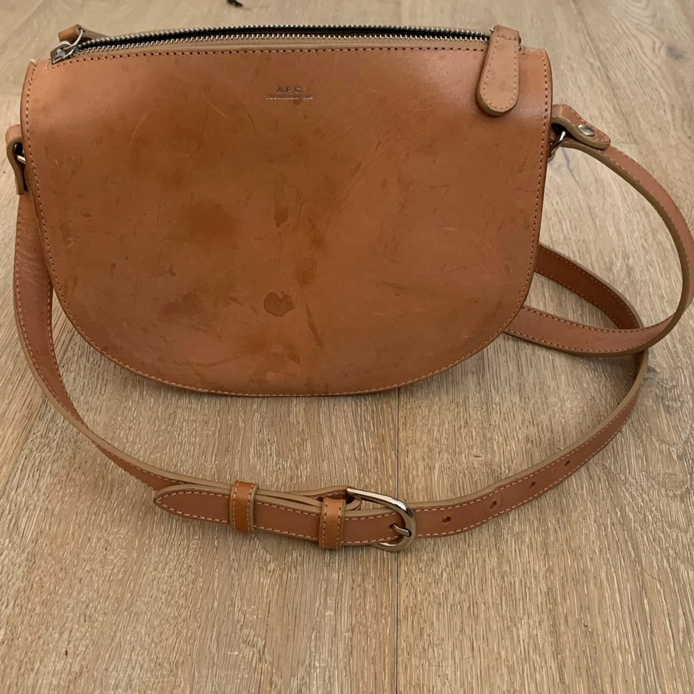 A.P.C. sac andrea bag in natural beige